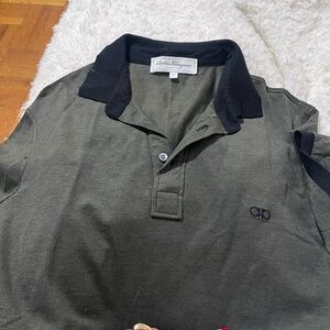 Salvatore Ferragamo Black and Gray Garment